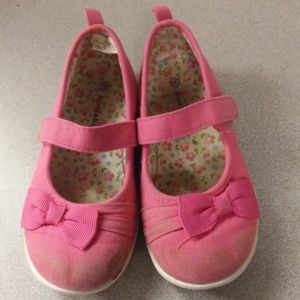 Pink Mary Jane Shoes with Bow - Koala Kids Brand